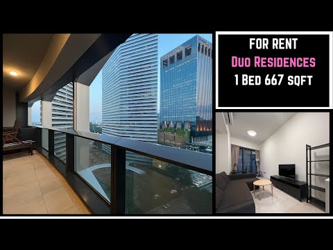 DUO Residences, 1 Fraser Street, Beach Road / Bugis / Rochor, 1 Bedroom, 667 sqft, Apartment For Rent, by Benjamin Yeo 杨昔炜, 24600148 - PropertyGuru.com.sg