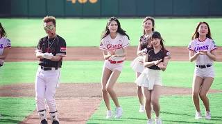 [問卦] 韓國樂天巨人啦啦隊的妹子腿也太長了吧==