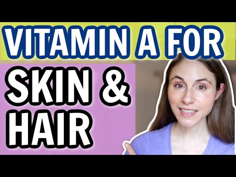 IS VITAMIN A THE SECRET TO HEALTHY SKIN & HAIR? 🤔 DERMATOLOGIST @DrDrayzday