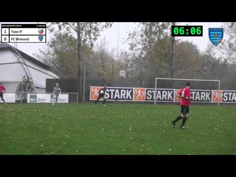 Tuse IF - FC Øresund - 2. halvleg (del 1) - Sjællandsserien 25/10/2014