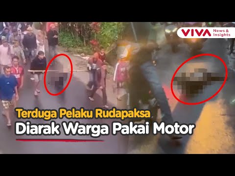 Tragis! Video Dugaan Pemerkosaan Viral, Warga Arak Terduga Pelaku