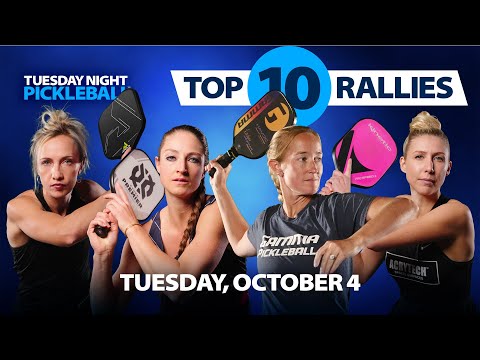 TOP 10 PLAYS: Allyce Jones, Callie Smith, Lindsey Newman, Meghan Dizon | Tuesday Night Pickleball™