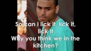 Chris Brown - Invented Head W/Lyrics