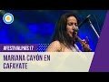 Festival País 17 Mariana Cayón En La Serenata A Cafayate