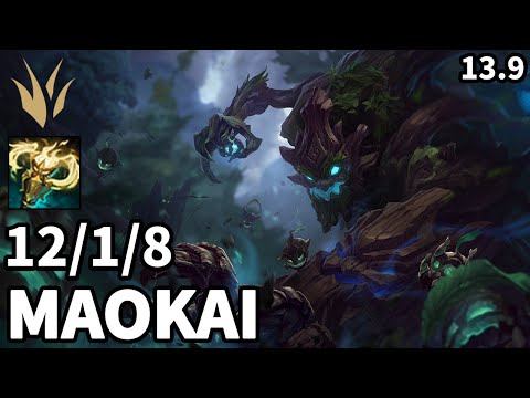 Maokai Jungle vs Kha'Zix - EUW Master | Patch 13.9