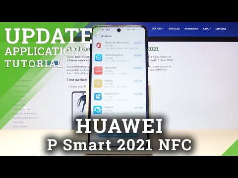 How to Update Apps on Huawei P Smart 2021 NFC – Update All Apps