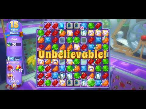 Willy Wonka's World of Candy Level 574 Complete - No Hacks (Android/IOS)