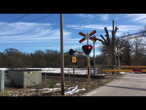 Hylses Blekingeturné - TÅG (korsning i JOHANNISHUS - Ronneby) - ÖRESUNDSTÅG - 180321