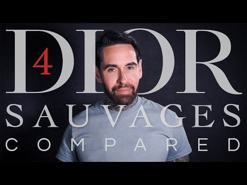 Vergleich von 4 SAUVAGES (EDT vs. EDP vs. Parfum vs. Elixier)