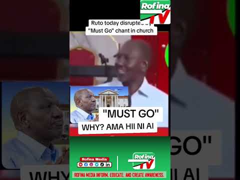 people chant ruto must go #ruto #gachagua #shorts