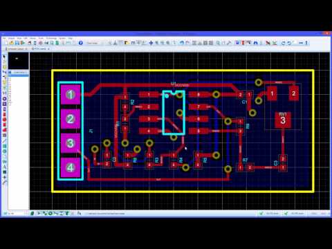 Proteus Tutorial : Getting Started with Proteus PCB Design (Version 8.6)