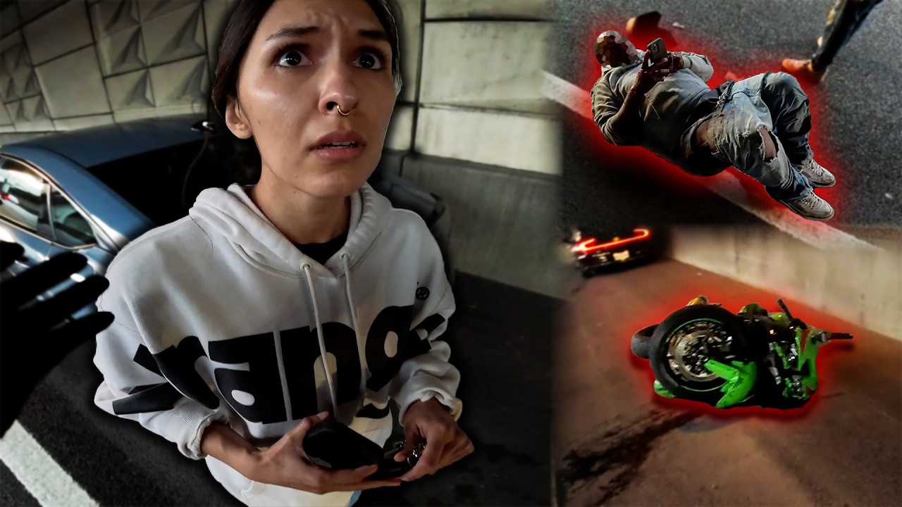 One lane change and it actually was over