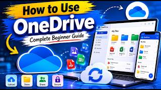 How to Use Microsoft OneDrive for Beginners | Full OneDrive Tutorial &