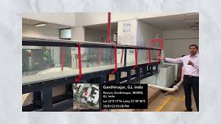 Fluid Mechanics and Hydrology Lab at Civil Engineering Department PDEU