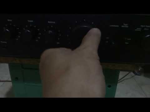 Sansui Au 207 amplifier technics sb-rx30 speaker demo 3