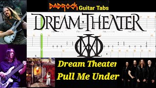 Pull Me Under - Dream Theater - Guitar + Bass TABS Lesson