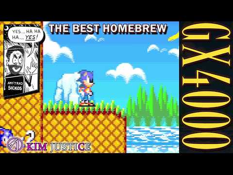 Sonic the Hedgehog on GX4000! And the Best GX Homebrew Games