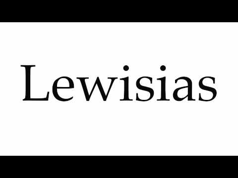 How to Pronounce Lewisias