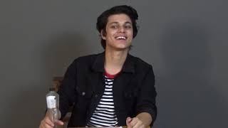 Piyush Khati auditioning for a cold drink commercial video