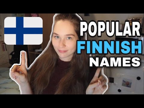 Pronouncing Most POPULAR Finnish Names from Last Year