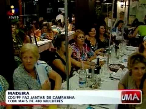 Jantar das Mulheres CDS, Reportagem TVI 30-09-2001