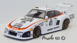 NuNu Porsche 935 K3 full build (NuNu 1/24 model kit)