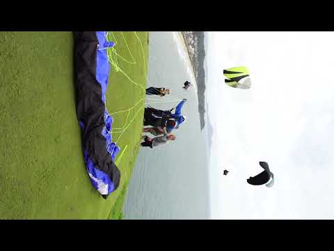 pra quem gosta, voo livre no Morro do Careca em Balneario Camboriú
