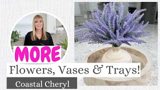 Flowers, Vases, and Trays Part Two! / Amazon Flower and Vase and Tray Combinations!
