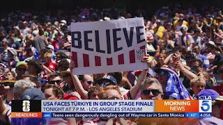 Team USA eyes record third Group Stage win tonight at Los Angeles Stadium