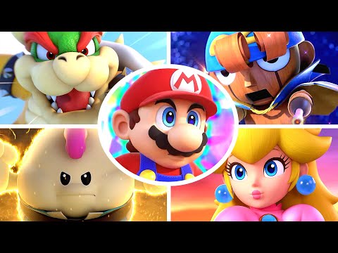 Super Mario RPG - All Triple Moves & Special Attacks