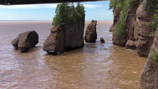 preview picture of video 'Kanada 2018, Nova Scotia und Neufundland Juni 2018, lV, Hopewell Rocks2'