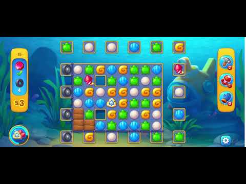 @Fishdom Shipwrecked Event, Super Hard Level 15