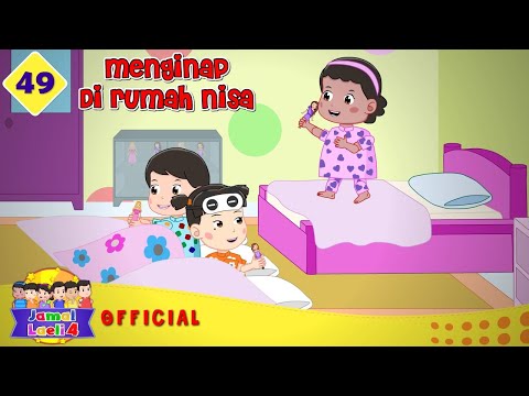 49 Menginap Di Rumah Nisa - Makan Malam Bersama - Jamal Laeli Series Official