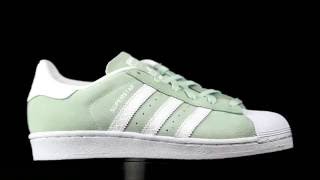 Adidas Originals Superstar suede verde.