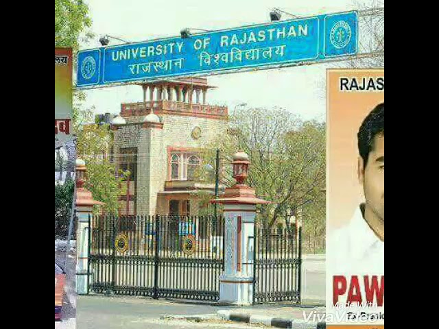 University of Rajasthan Jaipur vidéo #1