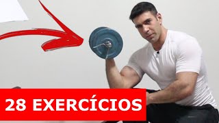 28 Exercícios com apenas 2 halteres (treino em casa)