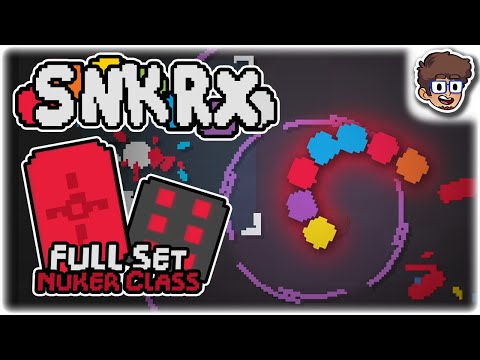 FULL SET OF THE NUKER CLASS MASSIVE AOE DAMAGE!! | Let's Play SNKRX | PC Gameplay