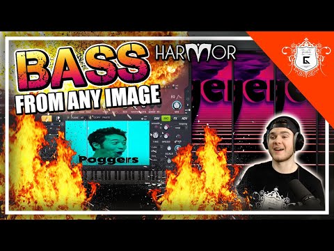How To Turn any IMAGE into a Killer BASS | Harmor Sound Design Tutorial