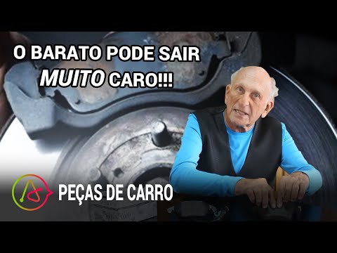 Pastilha de freio original ou paralela? CUIDADO! Economia coloca vida em risco