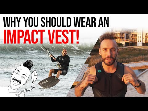 You should wear an IMPACT VEST for Big Air Kiting!