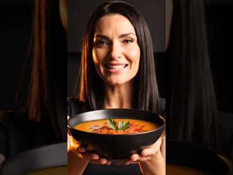 Krem čorba od pečenog paradajza i paprike probaj ovo večeras 🍅🥣