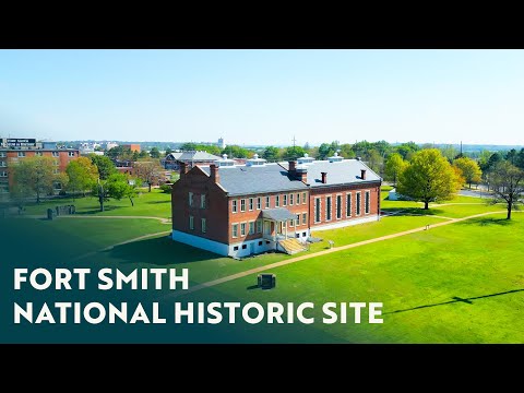 Inside the Fort Smith National Historic Site