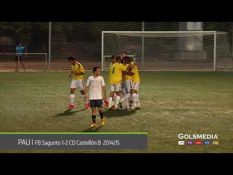 GOLES INOLVIDABLES - Pau   FB Sagunto 1 - 2 CD Castellón 2014/15