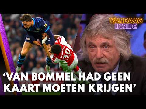Johan Derksen stellig: 'Van Bommel had niet eens geel moeten krijgen!' | VANDAAG INSIDE