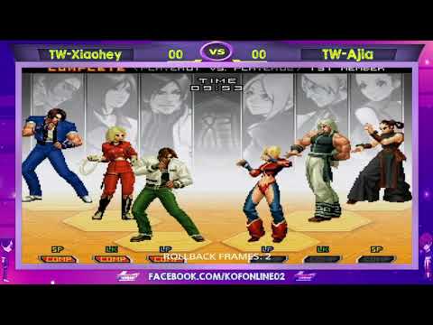 TW-Xiaohey Vs Ajia (素嘉) FT10 KOF 2002 UM - Outro tipo de nivel