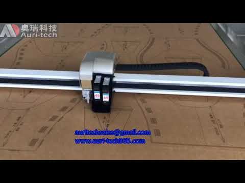 Flatbed inkjet plotter and cutter