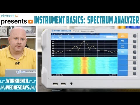 Workbench Wednesday Instrument Basics Spectrum Analyzer Element14 Workbench Wednesdays