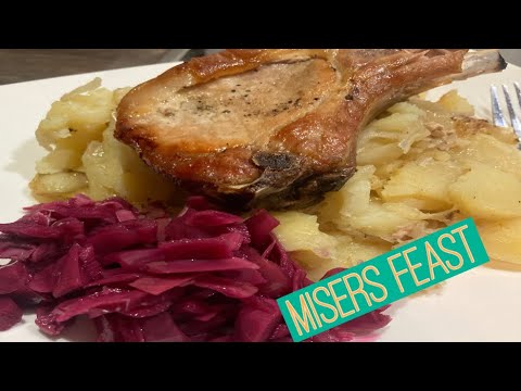 Misers feast ( one pot pork chop )