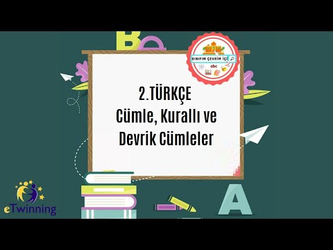 2. SINIF TÜRKÇE Cümle, Kurallı ve Devrik Cümleler