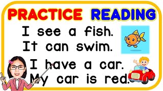 EASY READING LESSON FOR KIDS - GRADE1 | PRACTICE AND LEARN TO READ | READING TUTORIAL | TEACHER AYA